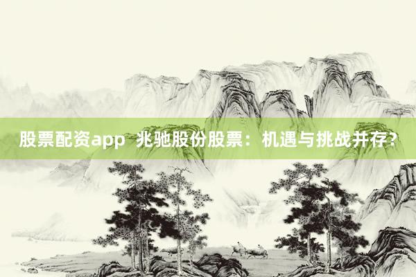 股票配资app  兆驰股份股票：机遇与挑战并存？